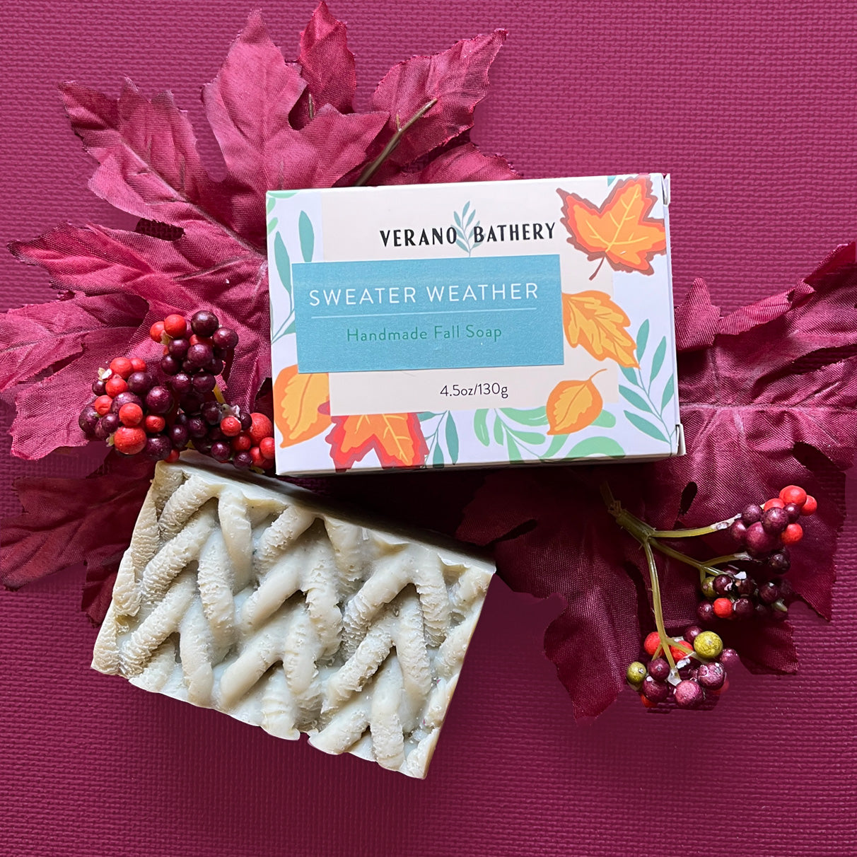 Sweater Weather Handmade Fall Soap