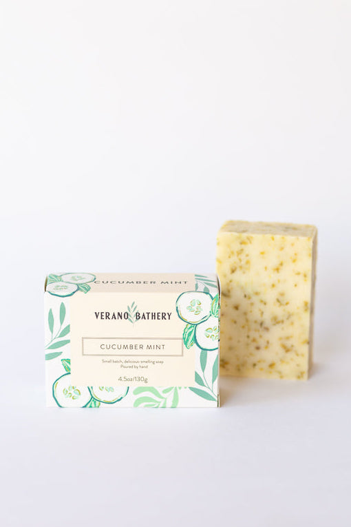 Cucumber Mint Handmade Soap